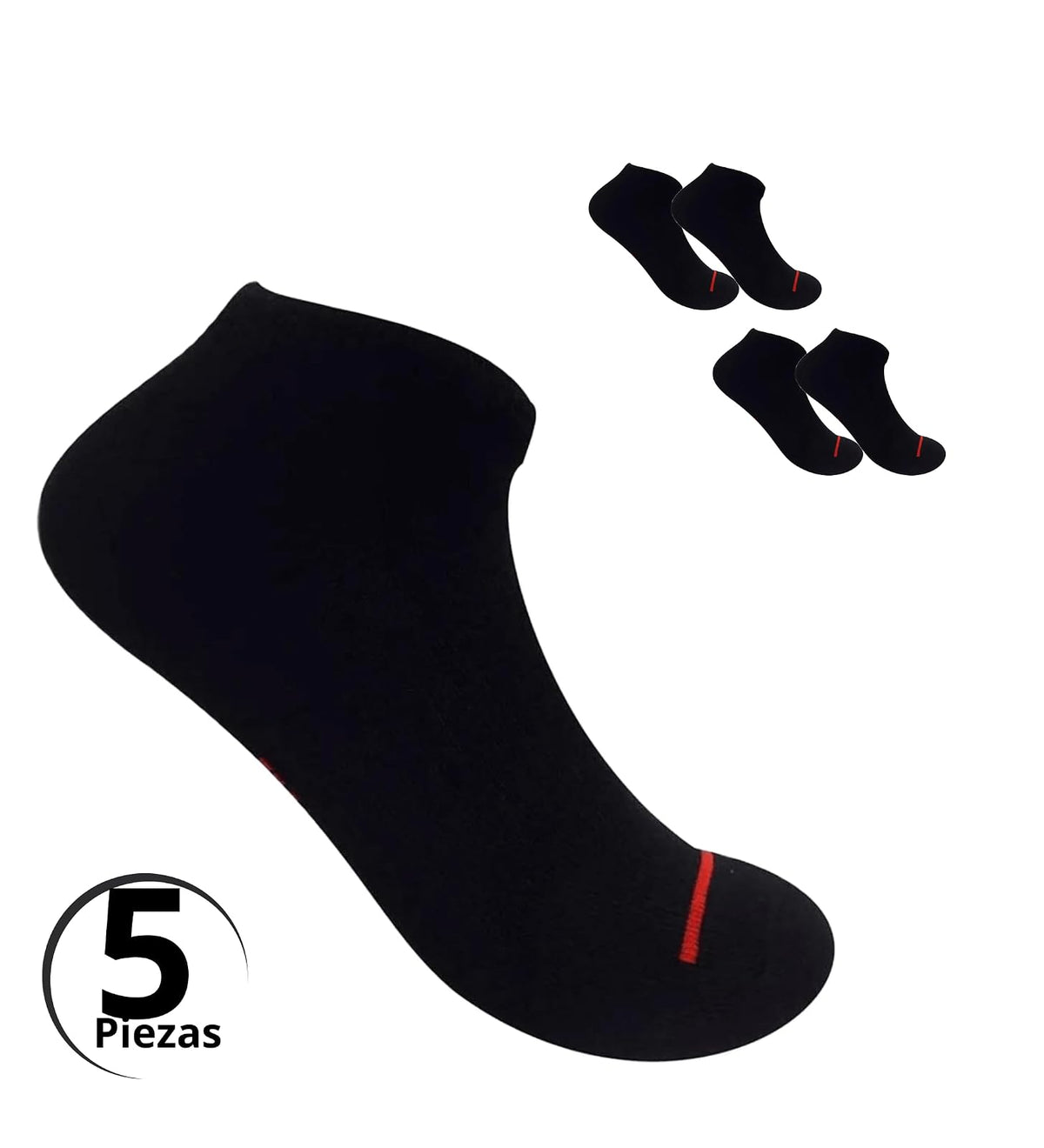 Wilson 5 Piezas Tin para Hombre, color Negro, Talla Unica, 8344