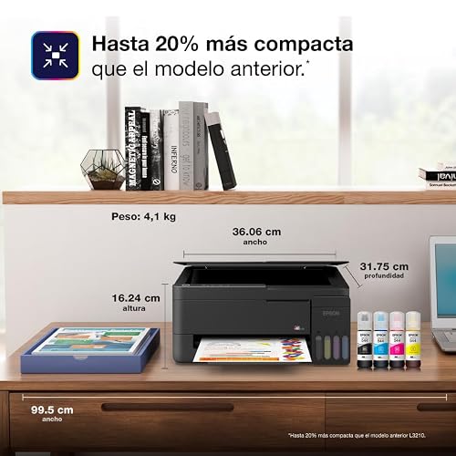 Epson Impresora Multifuncional Ecotank a Color, L3310 Solo conexión USB