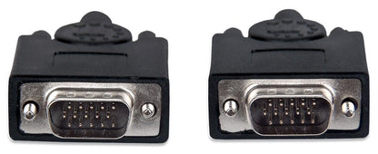 Manhattan Cabitl780 Cable Vga, Hd15, 11 M, Vga (D-Sub), Vga (D-Sub), Macho/Macho, Negro