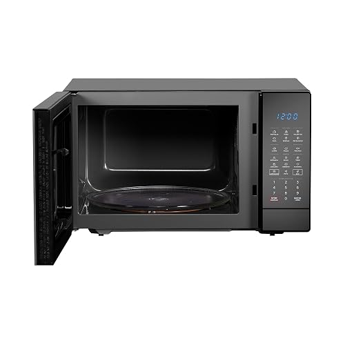 Midea MMDK14S2MB Horno de Microondas 1.4 Pies Cúbicos 40L SmartECO Negro Puerta Espejo