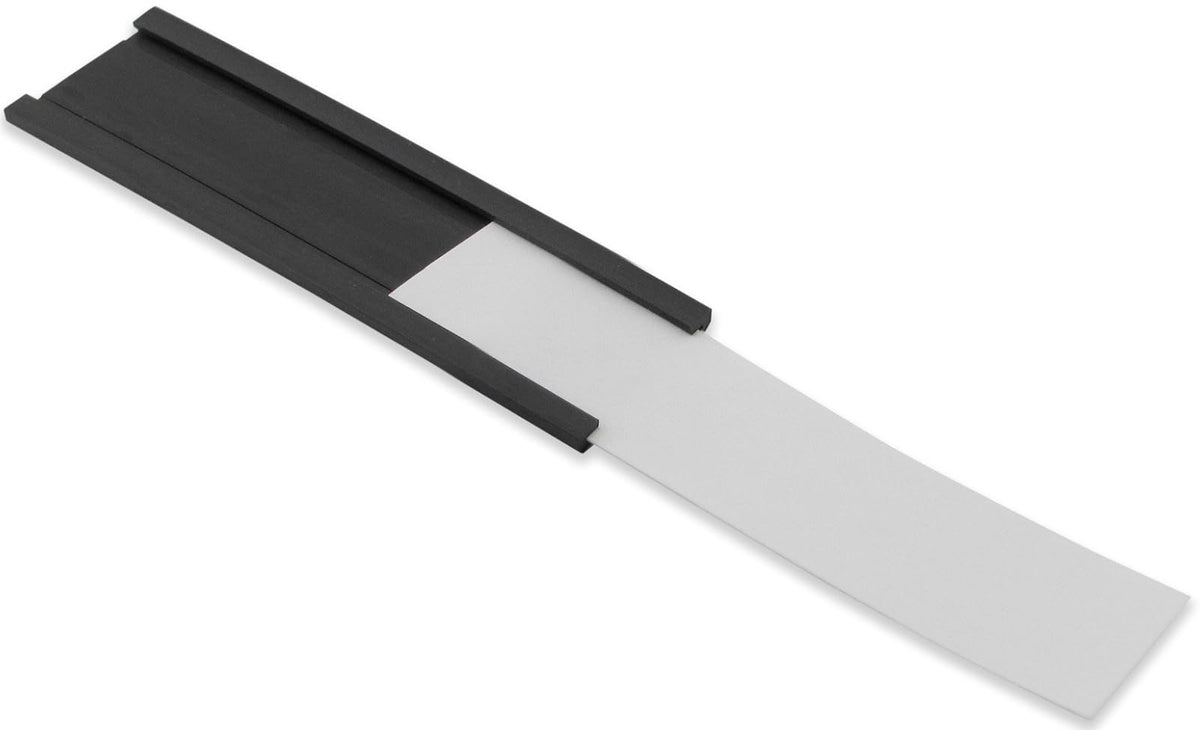 Master Magnetics - Etiquetas magnéticas de alta resistencia, soportes magnéticos para etiquetas para un archivador de metal, estante, pizarrón blanca, se adapta a carteles y etiquetas, 3 pulgadas de - 1"(H) X 3"(L)