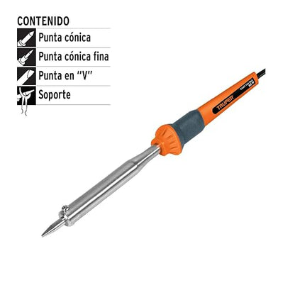 Truper CAU-80, Cautín 80 W tipo lápiz para trabajo pesado