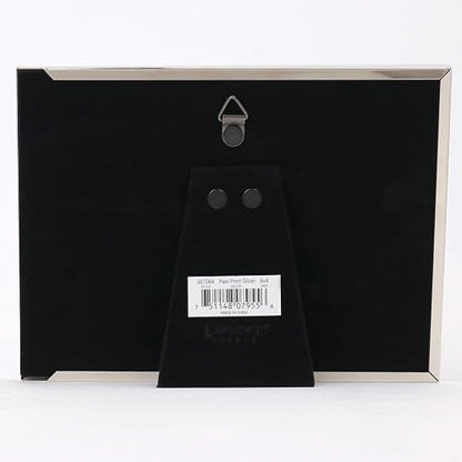 Lawrence Frames - 567064 Classic Bead Picture Frame, 6 x 4, plateado