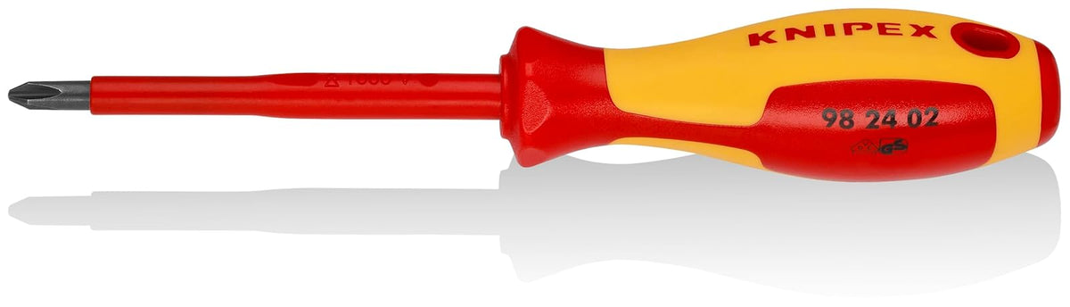Knipex - Juego de destornilladores de 6 piezas, aislamiento de 1000 V (9K989833US)