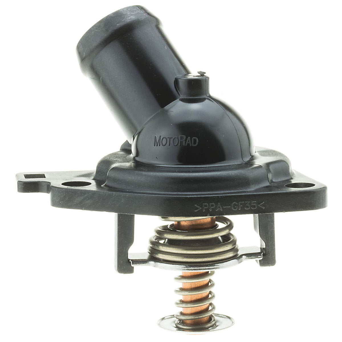 MotoRad 636-170 Termostato con Carcasa Integrada 170 Grados Ensamble de Carcasa de Termostato de Refrigerante del Motor Compatible con Honda CR-V 07–14 Civic 06–15 Acura TSX 04–08 ILX 13-15 CSX 07-10
