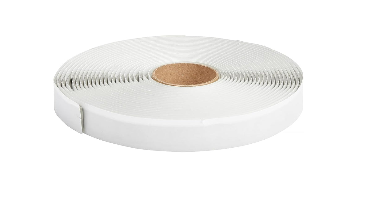 Dicor BT-1834-1 Cinta de Sellado de Butilo de 1/8 Pulgadas x 3/4 Pulgadas x 30 Pulgadas para RV, Remolque, Autocaravana, Ventana y Ventilación, Gris