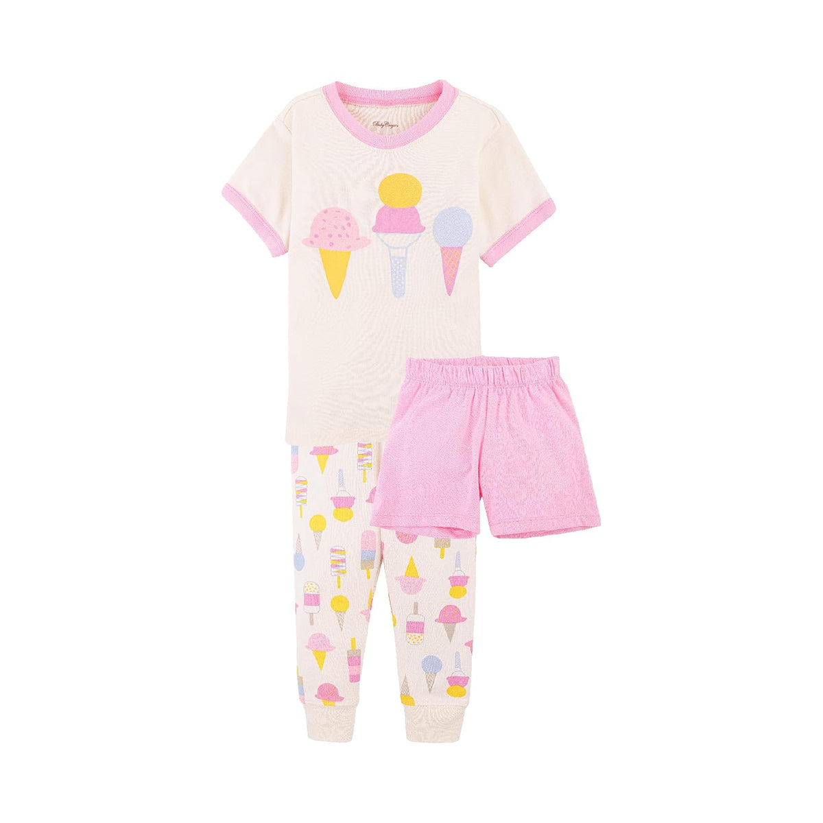 Baby Creysi Pijama Playera Pantalón Short Pijama Unisex Niños