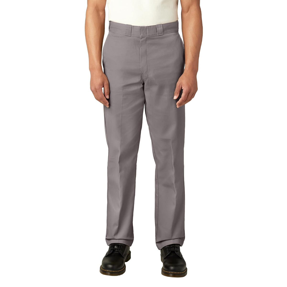 Dickies Original 874 Pantalón de Trabajo para Hombre - 36W x 32L - plateado