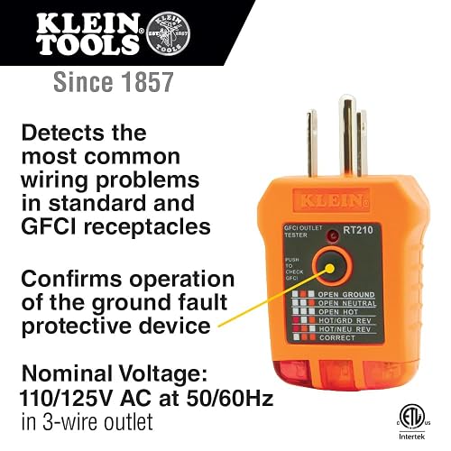KLEIN TOOLS NCVT5KIT | Kit Probador De Voltaje | Doble Rango | Detector de voltaje para diagnósticos seguros; este probador de corriente detecta tensión sin contacto y agiliza revisiones.