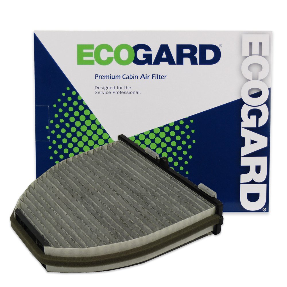 ECOGARD XC45844C Filtro de aire de cabina premium con eliminador de olor de carbón activado para Mercedes-Benz E350 2011-2016, C300 2008-2014, GLK350 2010-2015, C250 2010-2015, C350 2008-2018-2015 5, E40. 0 2013-2016