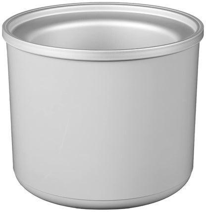 Cuisinart ICE-70RFB - Cuenco de repuesto para congelador, 2 cuartos de galón, color gris