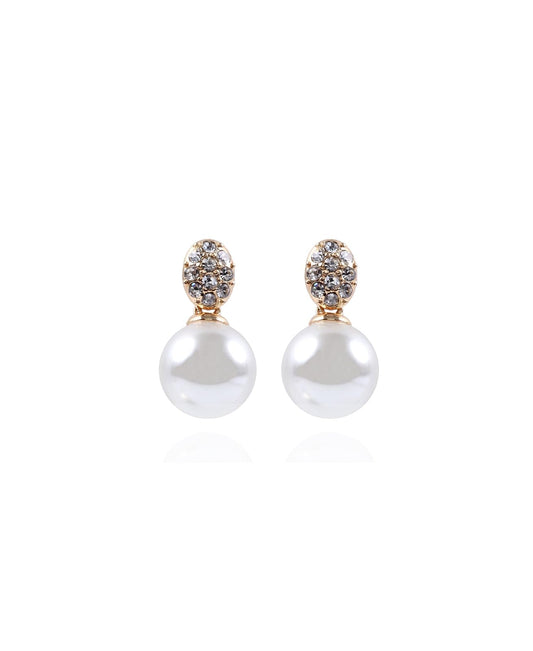 Anne Klein - Aretes pequeños trenzados