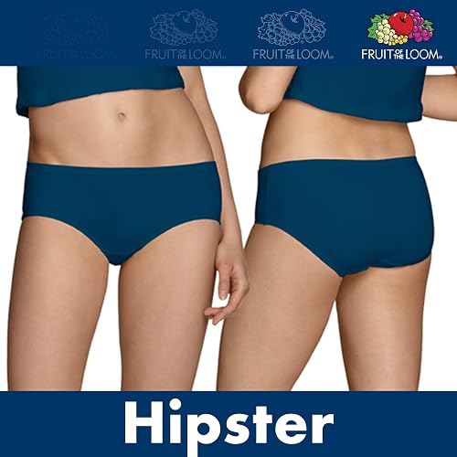 Fruit of The Loom Pantaleta Hipster Ropa Interior a la Cadera Mujer