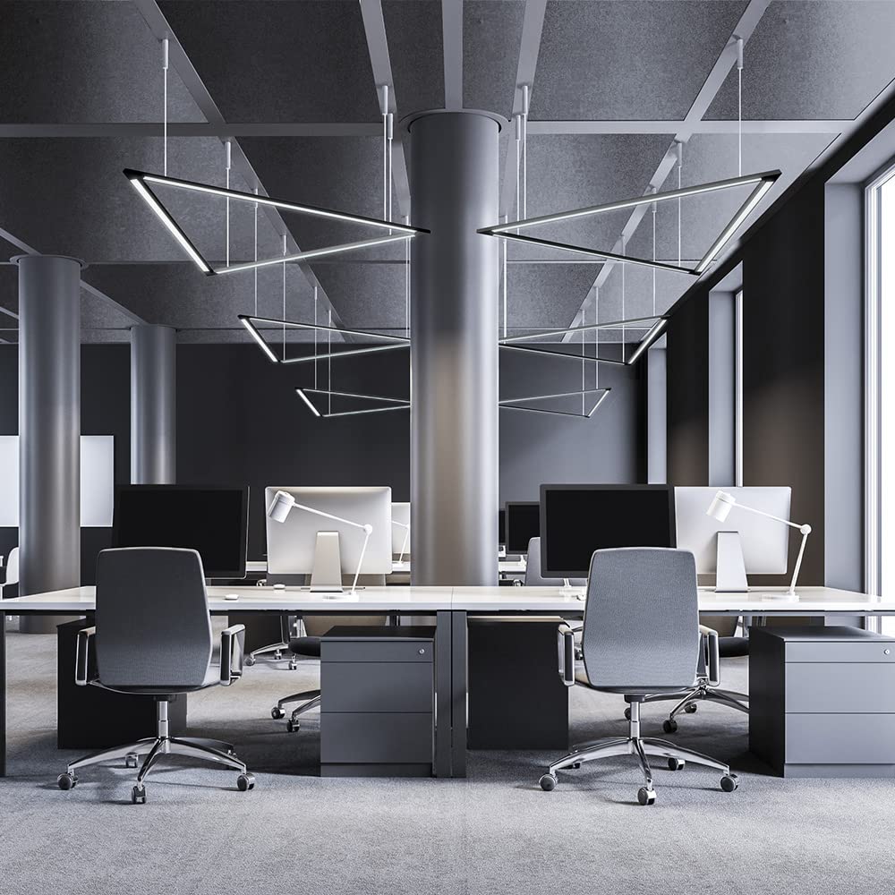 Tecnolite Lámpara Lineal LED Interconectable 18 W, Luz de Día, IK06, Atenuación TRIAC, LED integrado