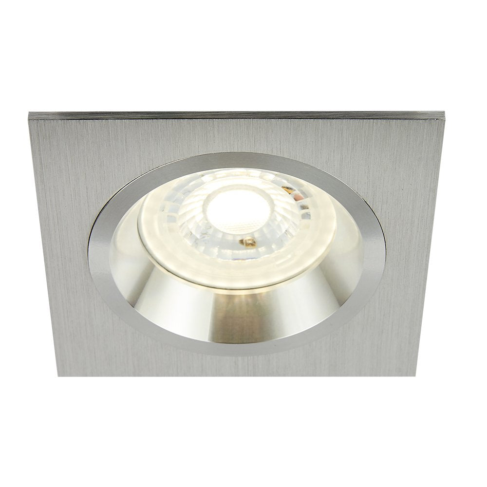 Tecnolite Lámpara para Empotrar, de interior color Satinado, 50 W YD-620/AL