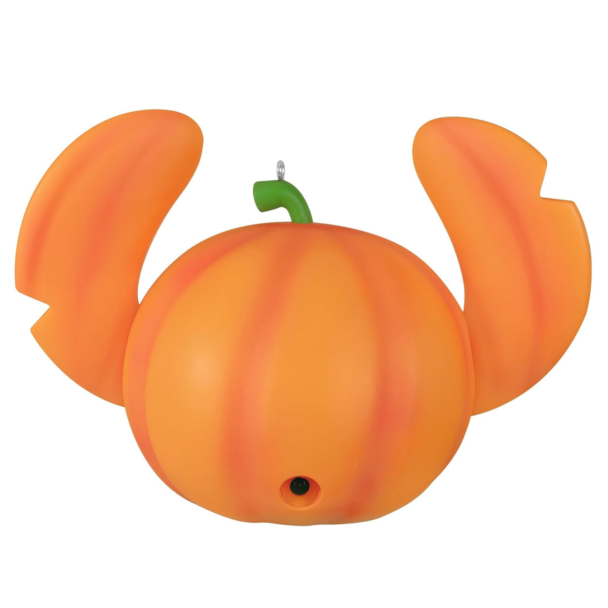 Hallmark - Adorno de Halloween 2025, Disney Lilo & Stitch Spooky Stitch Jack-o'-Lantern con luz, Regalos para Fans de Disney