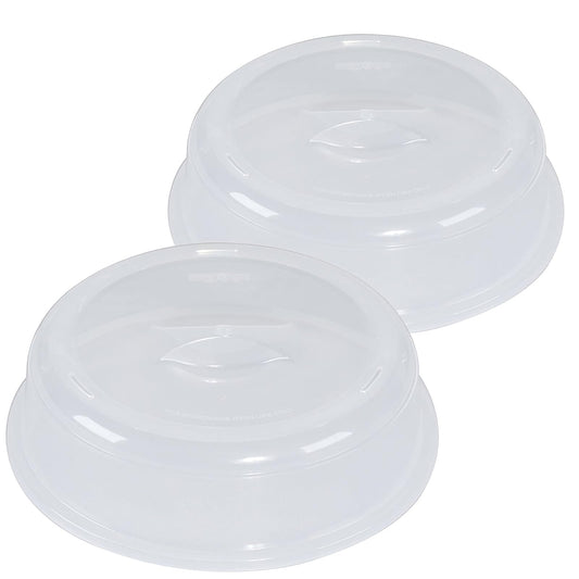 Nordic Ware - Juego de 2 fundas para platillo de 25.4 cm, transparente, 2 piezas, Transparente, 25 cm, 1