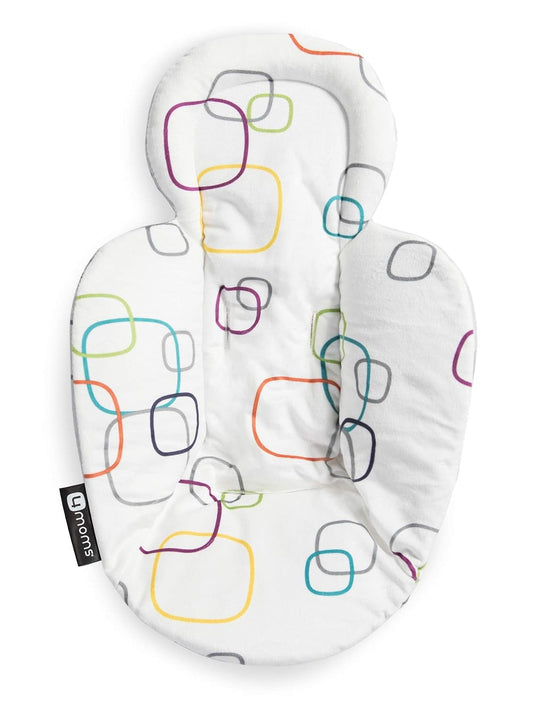 4moms rockaRoo and mamaRoo - Inserto para bebés, bebés y niños pequeños, Lavable a máquina, Suave, Tela de Felpa, diseño Reversible, recién Nacido, 2 Unidades (Paquete de 1)