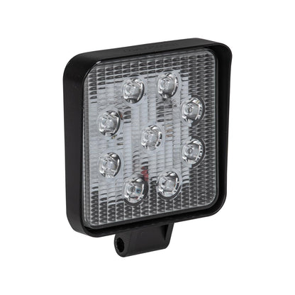 QBH Star Faro LED Blanco 9 SMD Cuadrado 25-28