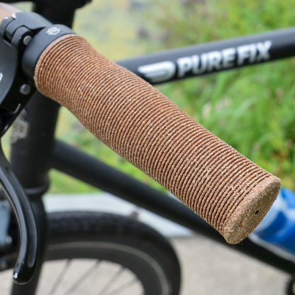 Planet Bike Happy Hands Dura - Agarraderas de Corcho