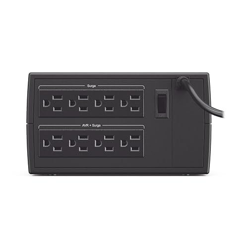 CyberPower CL1500VR 1500VA/750W Regulador de Voltaje, Negro