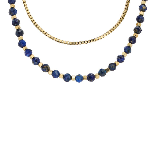 Fossil Collar ja7247710 all stacked up de acero inoxidable en color dorado para dama