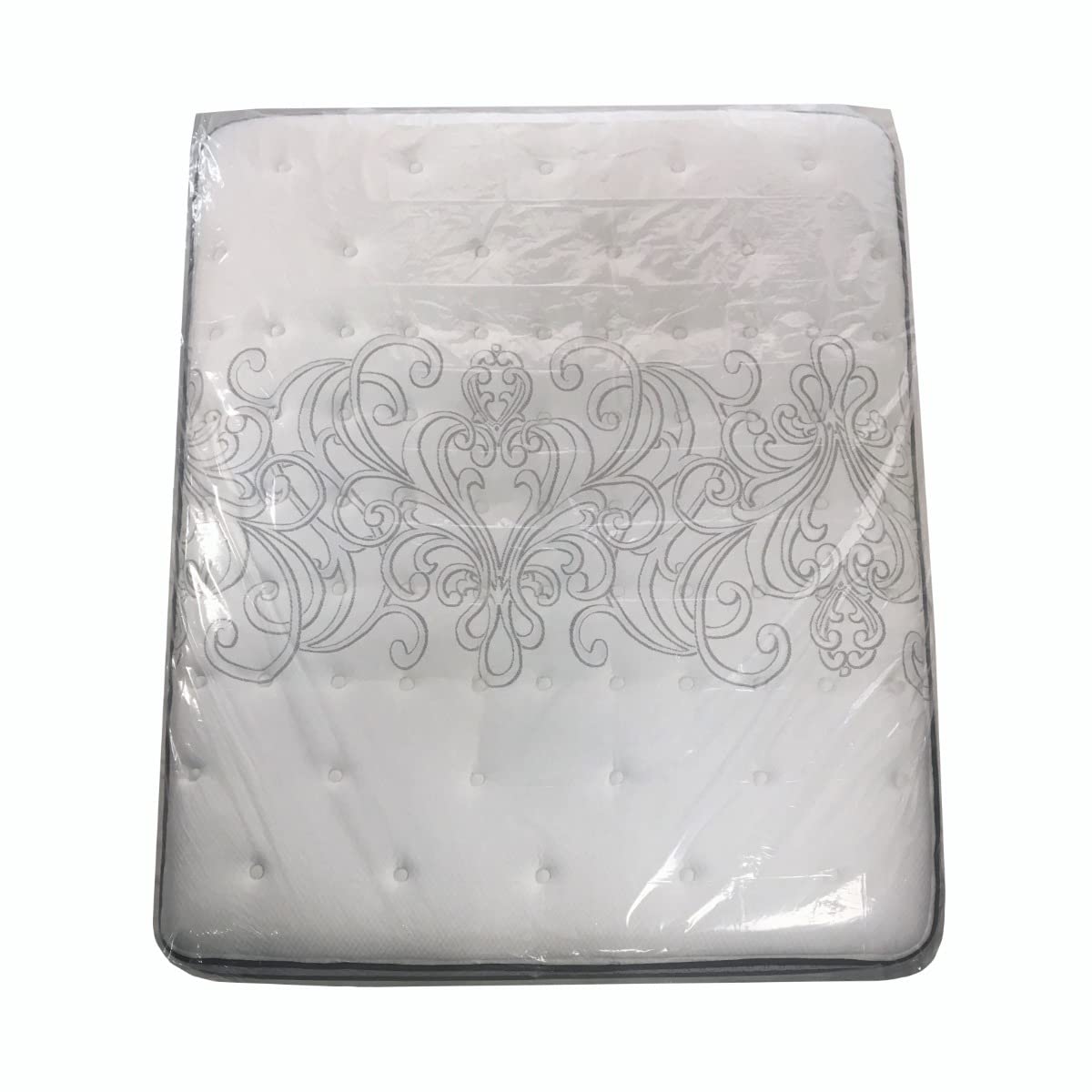 uBoxes Queen - Fundas de colchón de poliéster, 61 x 15 x 104 pulgadas, resistente, 2 mil, 1 paquete (Queencover01), plástico transparente