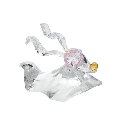 Enesco FACETS Disney Pesadilla Antes de Navidad Zero The Ghost Dog - Figura en Miniatura, 3 Pulgadas, Transparente