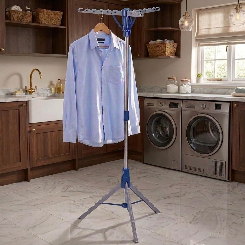 Household Essentials 5009-1 Trípode Plegable para Secar Ropa en Interiores