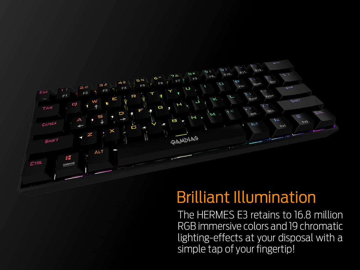 GAMDIAS Teclado Hermes E3