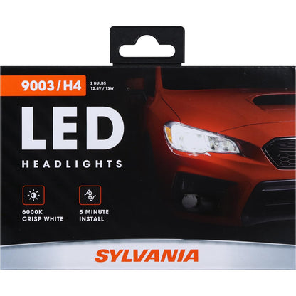 Sylvania 9003SL Foco Principal LED H4/9003, Blanco Nítido