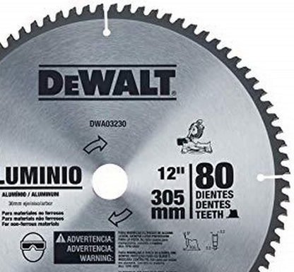 DEWALT Disco Sierra, 12 pulgadas, 80 DPP DWA03230