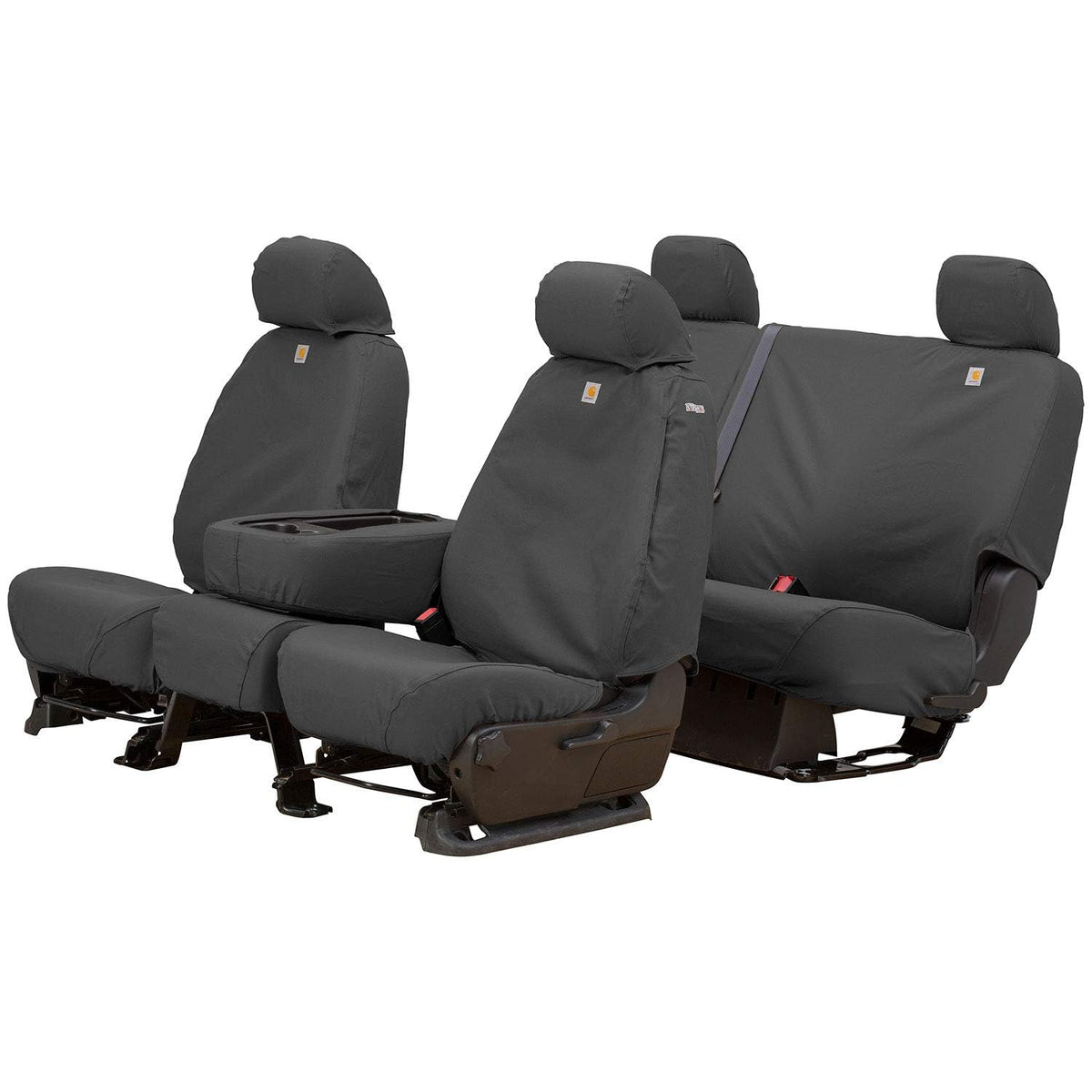 Covercraft Carhartt SeatSaver - Funda de Asiento para Modelos seleccionados de Chevrolet/GMC – Tela de Pato (Grava)