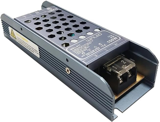 Winled WEL-011 Fuente de Poder CD 24v a 4.17A 100w Aluminio Interior