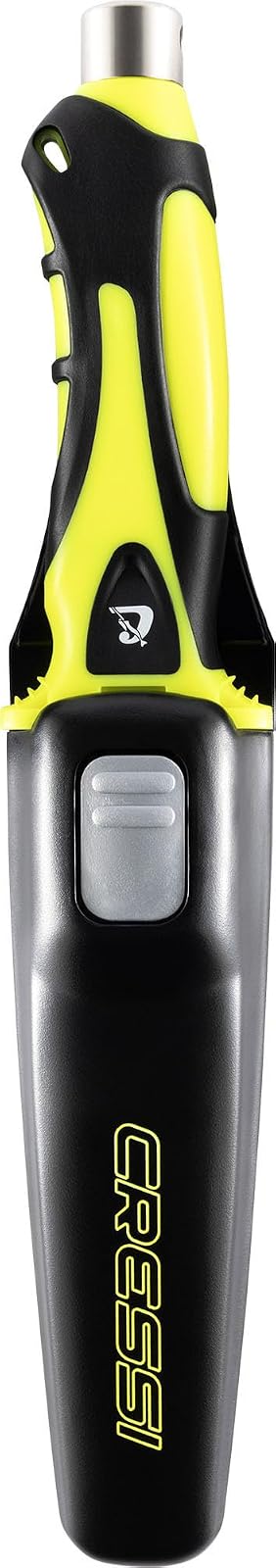 Cressi Argus Knife - Cuchillo de Buceo para entusiastas del Buceo, Perfecto para Aventuras subacuáticas, Adultos