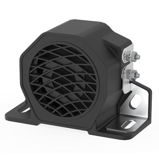 ECCO Alarma de Respaldo Industrial 510, 97 dB, 12V, Negro