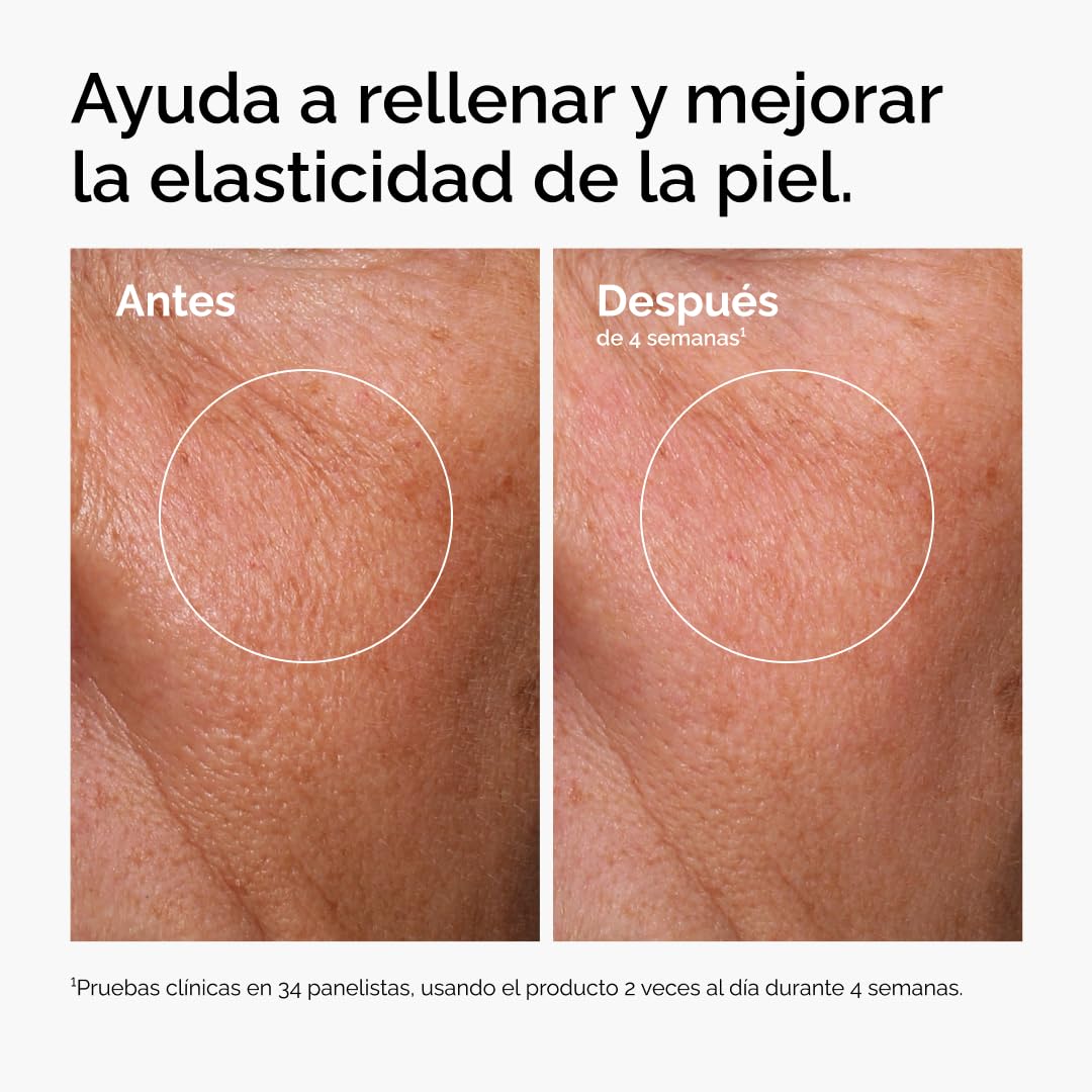 The Ordinary Hyaluronic Acid 2% + B5, Suero Hidrante con Ácido Hialurónico y Ceramidas — Suero de hidratación multiprofunda para piel más suave y con volumen, 30ml