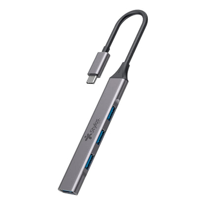 Hub de 4 Puertos USB a Tipo C Stylos Tech
