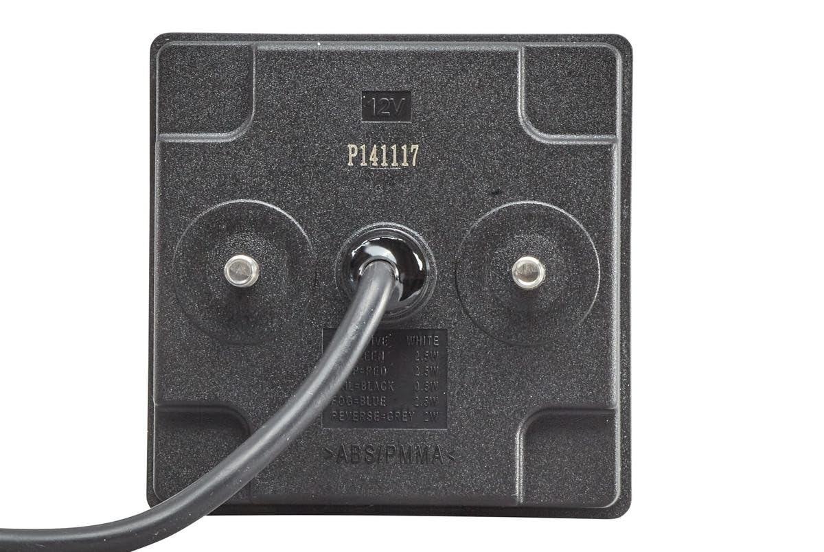 HELLA 357029021 Value Fit LUZ DE POSICIÓN/Interior LED 12V 80x80x33.7 S//HVF LUZ DE POS/INT LED 12V 80x80x33.7 S/