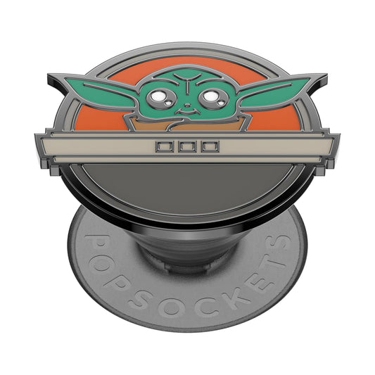 PopSockets - Empuñadura para teléfono con Soporte expandible, Agarre calcomanía, PopOut, Starwars - Grogu Pod