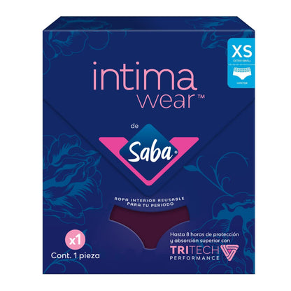 SABA Ropa Interior intimawear para periodo Corte Hipster para Flujo Moderado
