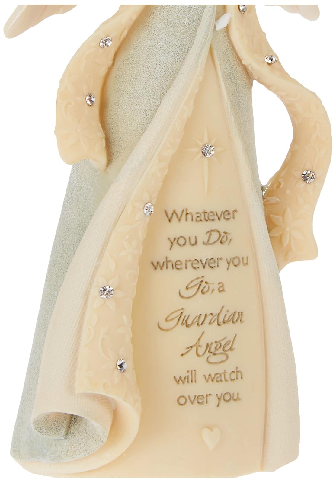 Enesco Foundations Guardian Angel Watch Over You Figurine, 4.72 Pulgadas, Multicolor