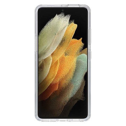 OtterBox Symmetry - Funda Transparente para Galaxy S21 Ultra 5G (Solo no Compatible con Tallas no Grandes o Grandes) - Stardust (Escamas Plateadas/Transparentes)