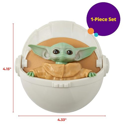DecoSet® Star Wars™ The Mandalorian The Child Cake Topper, 1 pieza para tartas, uso con decoraciones para tartas para crear pasteles intergalácticos