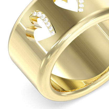 GUESS Anillo para Mujer BY YOUR SIDE color Dorado