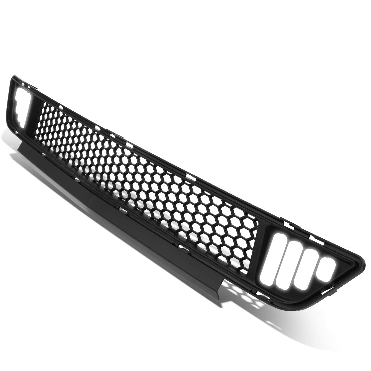 DNA Motoring Rejilla de Parachoques Delantero Inferior LED Ford Mustang 15-17 - 15-17 Mustang - Hon - Honeycomb Column LED DRLeycomb - Negro