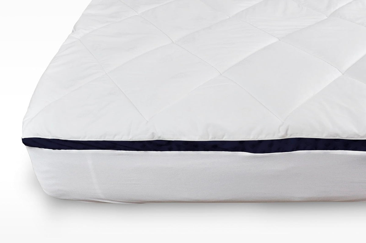 Spring Air Colchoneta Comfort Protector, Blanco, King Size