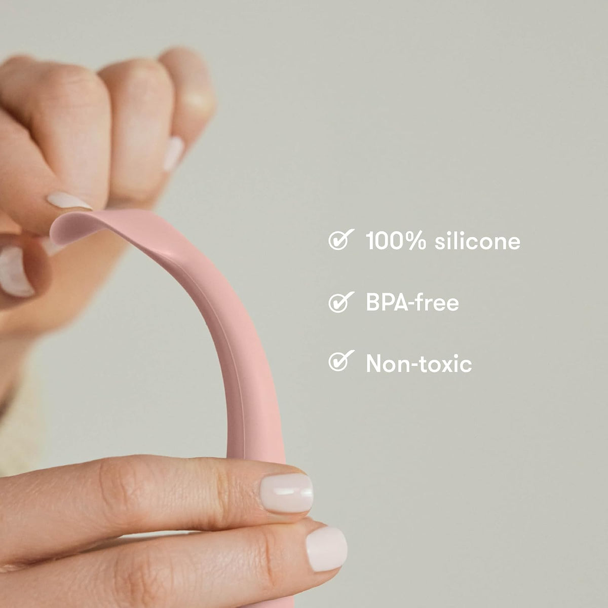 Frida Baby Espátula para Crema de Pañal de Silicona | Rosa, 100% silicona, sin BPA, higiénico, base de ventosa, fácil limpieza