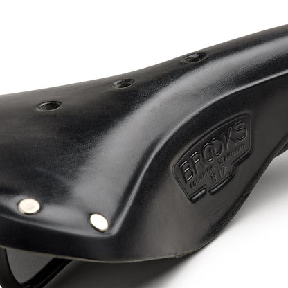 Brooks England B17 - Sillín de Bicicleta Hecho a Mano de Piel (Acero, Titanio, Cobre)