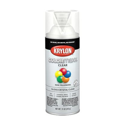 Krylon K05547007 COLORmaxx pintura en aerosol, Brillo, Transparente